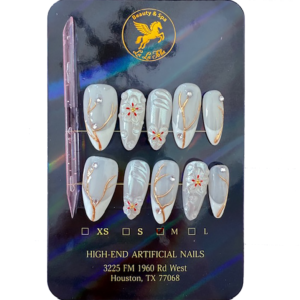 GripX 141 Set - White Sakura Pearl