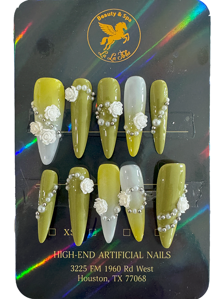 GripX 153 Combo - Olive Pearl Bloom - Image 2